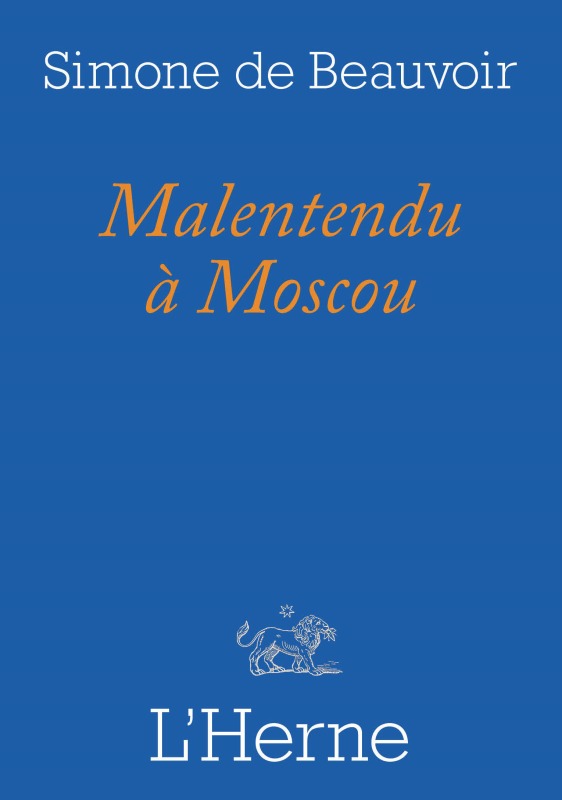 Knjiga malentendu a moscou Simone de beauvoir