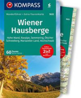 Kniha KOMPASS Wanderführer Wiener Hausberge, 60 Touren 