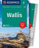 Könyv KOMPASS Wanderführer Wallis, Oberwallis, 80 Touren 