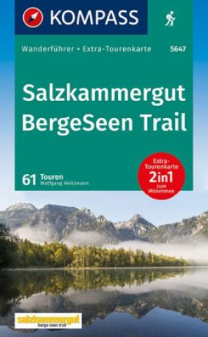 Kniha KOMPASS Wanderführer Salzkammergut BergeSeen Trail, 61 Touren 