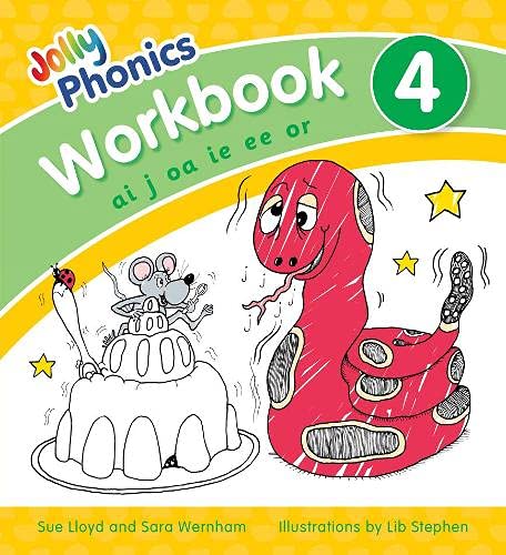Książka Jolly Phonics Workbook 4 Sara Wernham