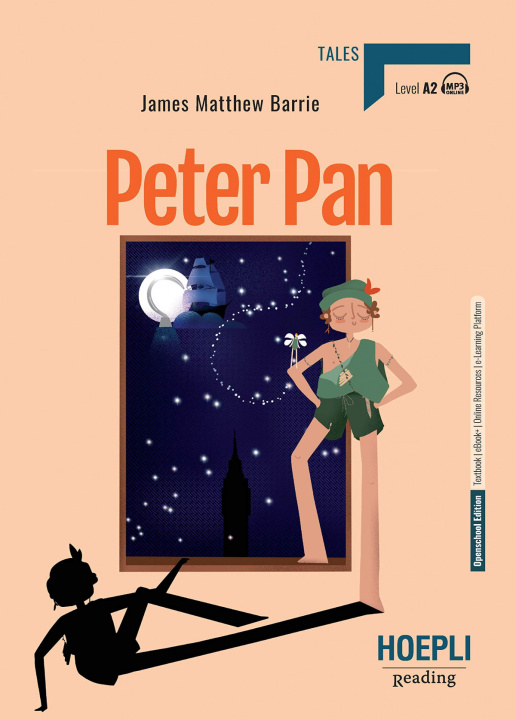 Kniha (ing).peter pan.(a2.(readings junior) JAMES MATTHEW BARRIE
