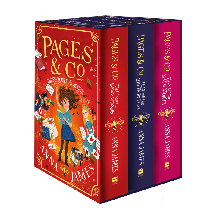 Book Pages & Co. Series Three-Book Collection Box Set (Books 1-3) Anna James