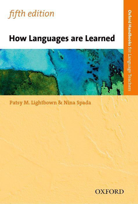 Knjiga How Languages are Learned Patsy Lightbown