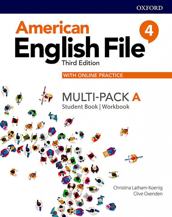 Kniha AMERICAN ENGLISH FILE 4 MULTIPACK A 