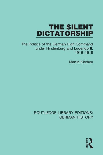 Buch Silent Dictatorship Martin Kitchen