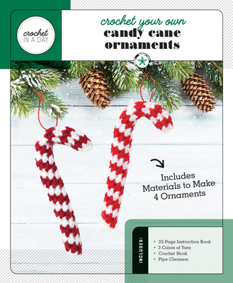 Kniha Crochet Your Own Candy Cane Ornaments Katalin Galusz