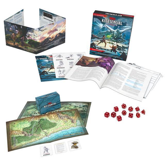 Könyv Kit Esencial de Dungeons & Dragons (Caja de D&d) 