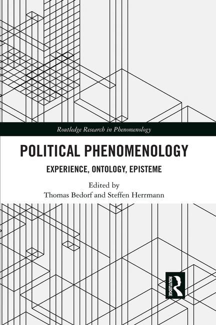 Książka Political Phenomenology 