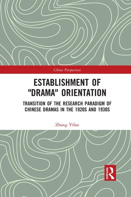 Kniha Establishment of "Drama" Orientation 