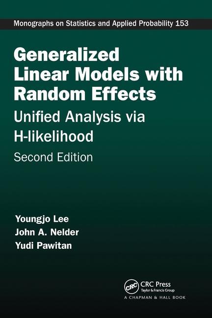 Knjiga Generalized Linear Models with Random Effects John A. Nelder