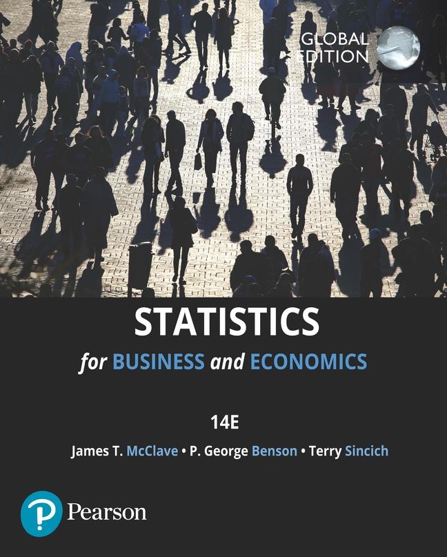 Carte Statistics for Business & Economics, Global Edition P. Benson