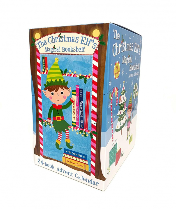 Book Christmas Elf's Magical Bookshelf Advent Calendar 