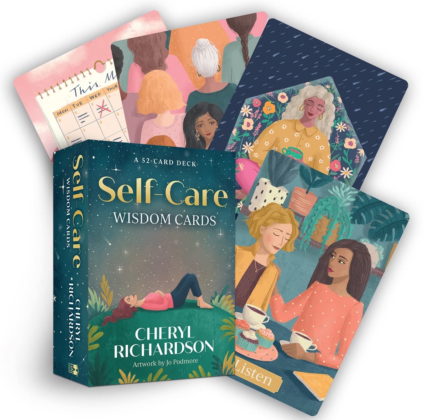 Nyomtatványok Self-Care Wisdom Cards Cheryl Richardson