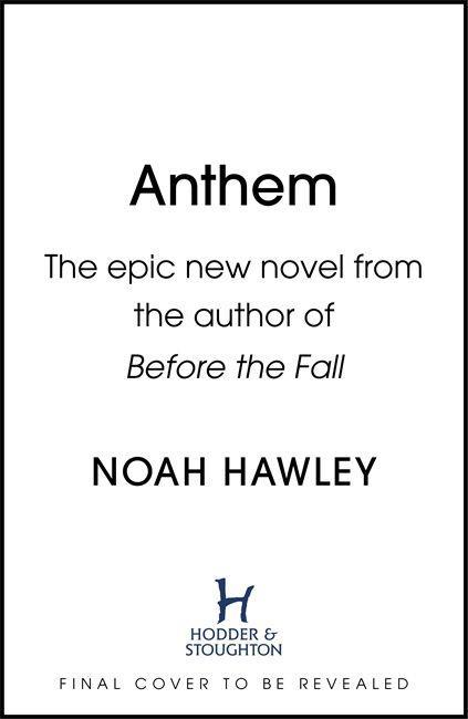Книга Anthem Noah Hawley