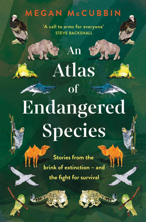Kniha ATLAS OF ENDANGERED ANIMALS MEGAN MCCUBBIN
