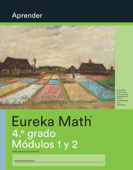 Knjiga Spanish - Eureka Math Grade 4 Learn Workbook #1 (Modules 1-2) Great Minds