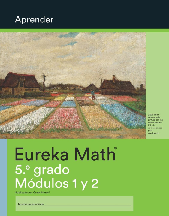 Knjiga Spanish - Eureka Math Grade 5 Learn Workbook #1 (Modules 1-2) Great Minds