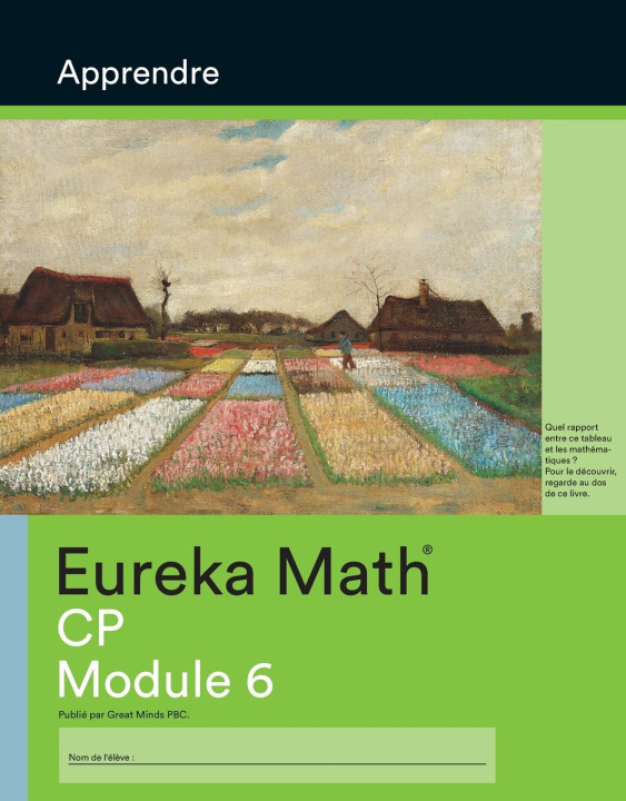Knjiga French - Eureka Math Grade 1 Learn Workbook #4 (Module 6) Great Minds