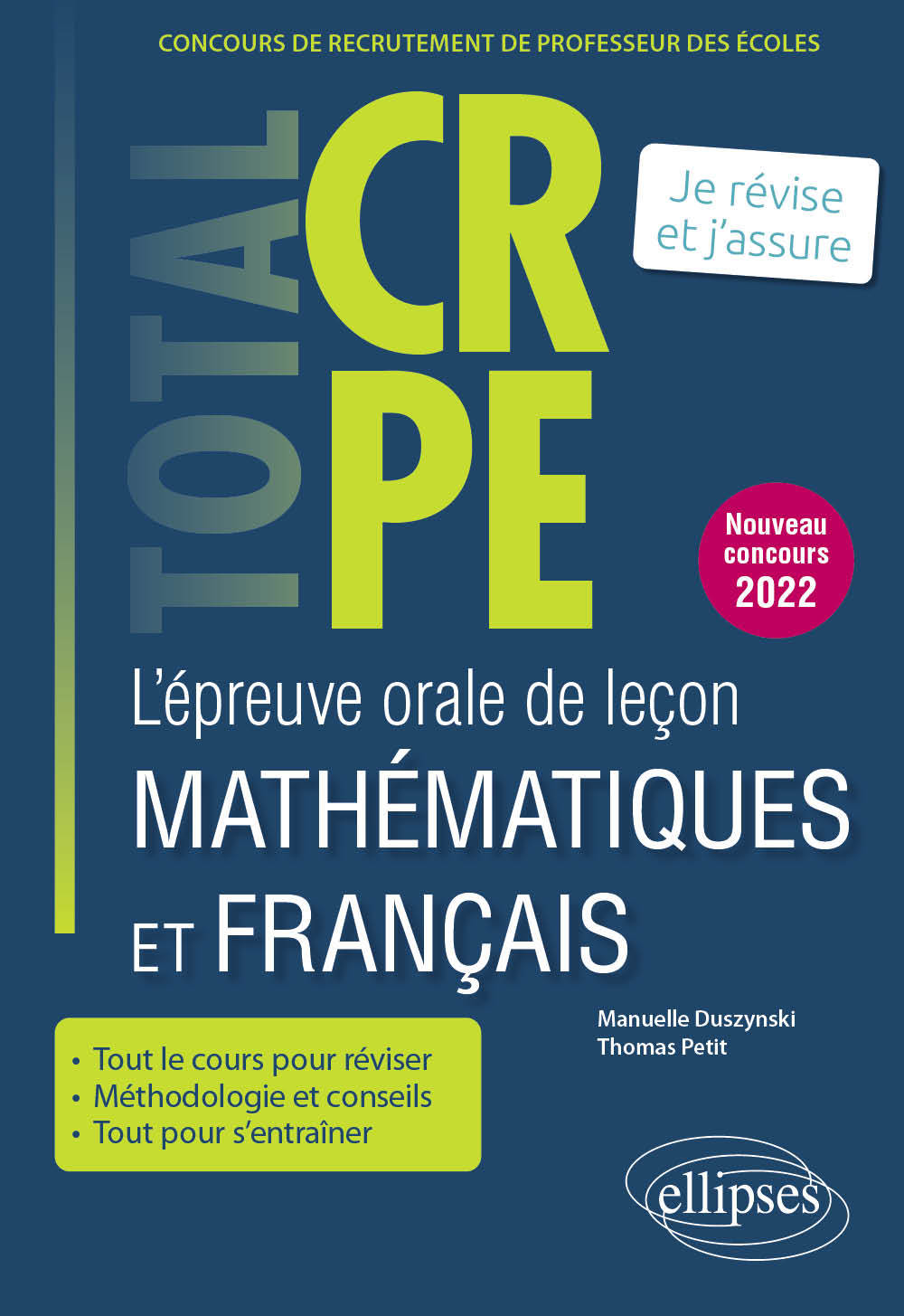 Kniha L’épreuve orale de leçon mathématiques et français Duszynski