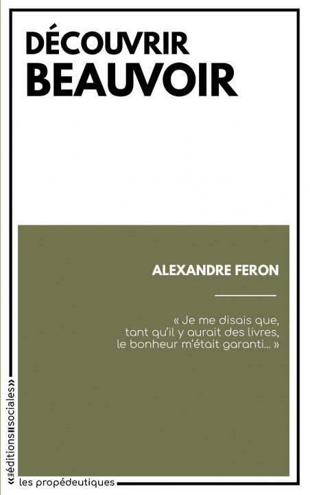 Kniha Découvrir Beauvoir Feron