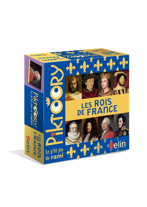 Könyv Le jeu des rois de france Piktoory