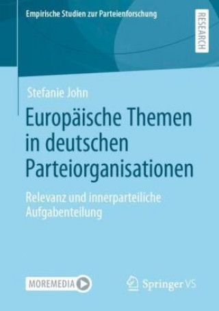 Książka Europaische Themen in Deutschen Parteiorganisationen 