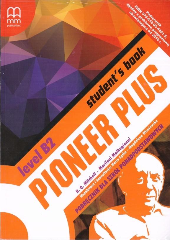 Kniha Pioneer Plus B2. Szkoła ponadpodstawowa. Student's Book + CD H. Q. Mitchell