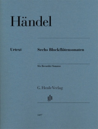 Kniha Händel, Georg Friedrich - Sechs Blockflötensonaten Christian Schaper