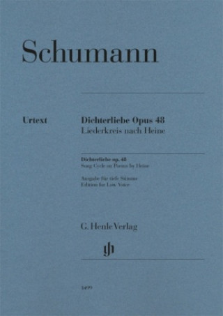 Kniha Schumann, Robert - Dichterliebe op. 48 (Tiefe Stimme) Kazuko Ozawa