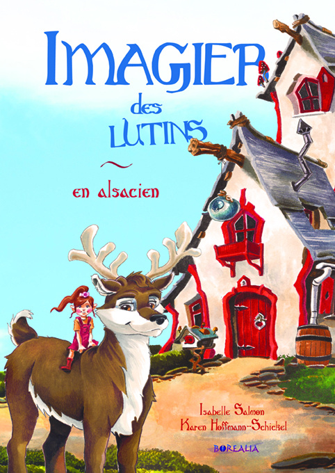 Kniha Imagier des lutins (français-alsacien) bilingue Salmon