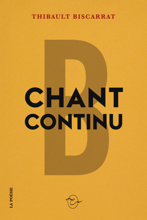 Buch Chant continu BISCARRAT