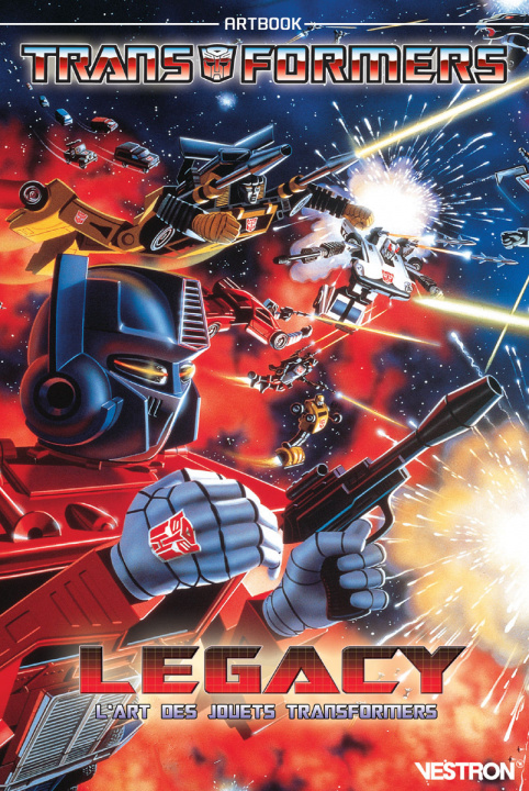 Kniha Transformers Legacy: L'art des jouets Transformers 