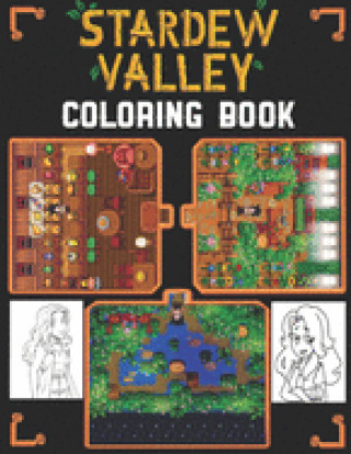 Knjiga Stardew Valley Coloring Book Vanessa Tucker