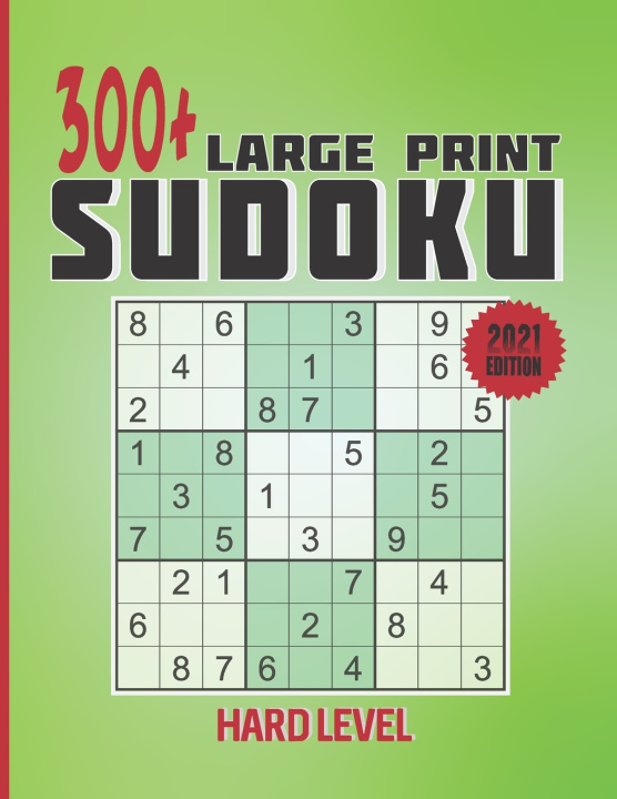 Buch 300+ large print Sudoku - Hard level Yassine Benell