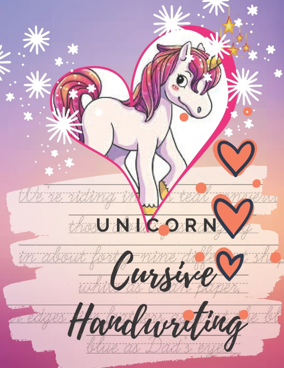 Knjiga Unicorn Cursive Handwriting Workbook Creation AJ Creation