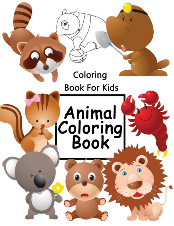 Carte Coloring Book For Kids Klisa Arts