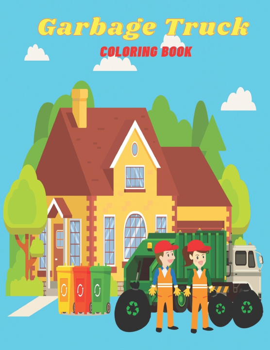 Carte Garbage Truck Coloring Book Scarlett Publishing
