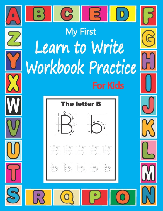 Carte My First Learn To Write Workbook Practice For Kids Man Eddy Man