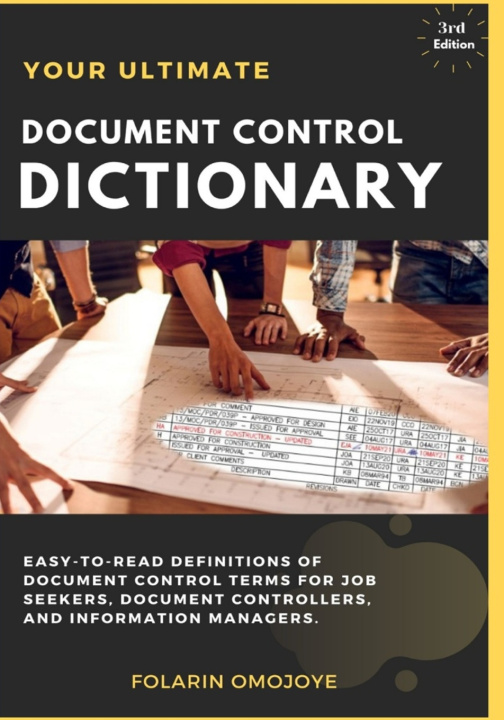 Knjiga Document Control Dictionary Omojoye Folarin Omojoye
