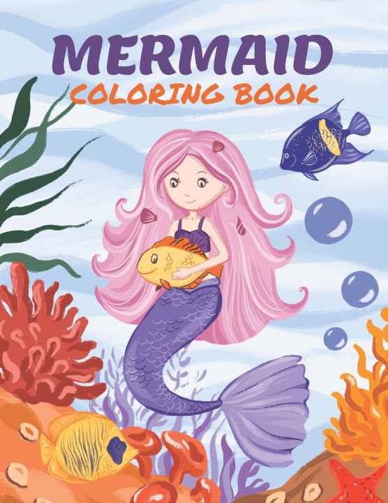 Knjiga Mermaid Coloring Book Publishing Lili Publishing
