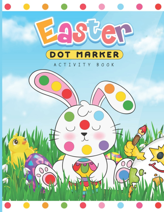 Knjiga Easter Dot Marker Activity Book Hollywell Publishing