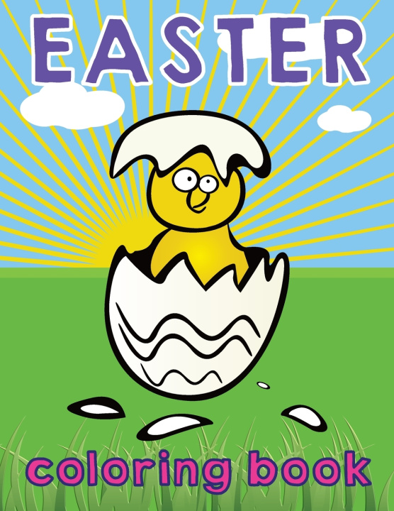 Knjiga Easter Coloring Book Golden Wheel Coloring