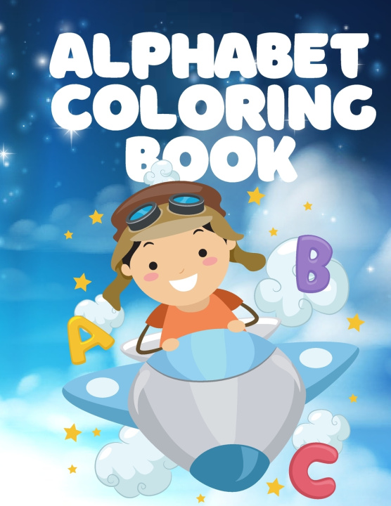 Carte Alphabet Coloring Book Kgn Creativity