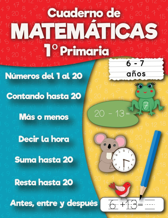 Libro Cuaderno de matematicas 1 Degrees Primaria Smart Kids Press
