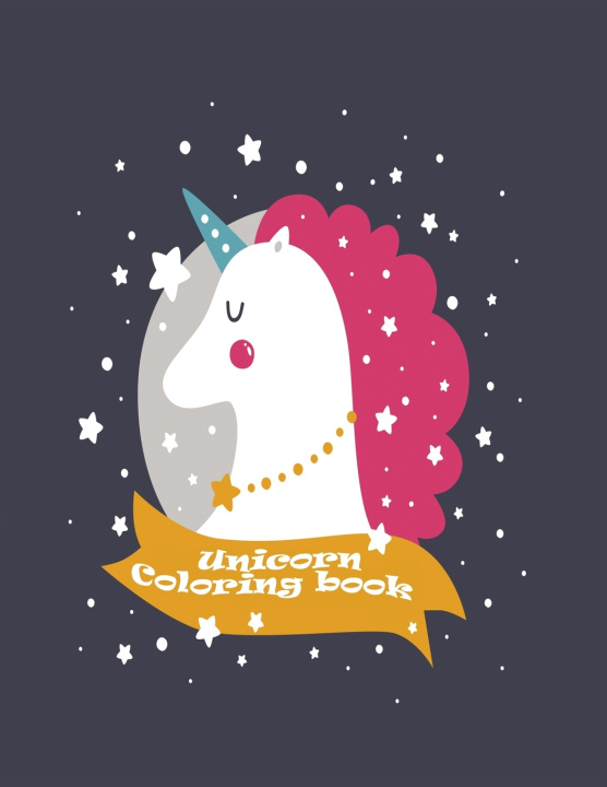 Libro Unicorn Coloring book Brian Robertson