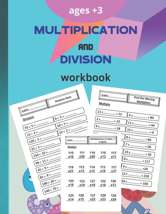 Carte multiplication and division workbook Math Otman