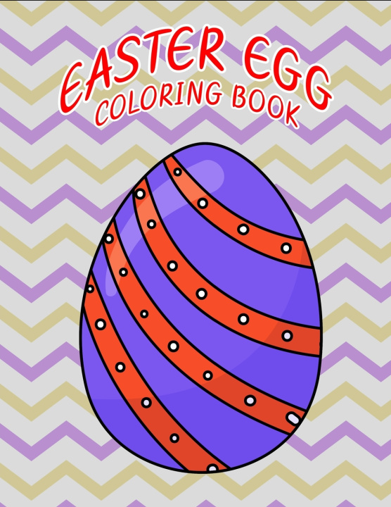 Knjiga Easter egg coloring book Farjana Fluroxan