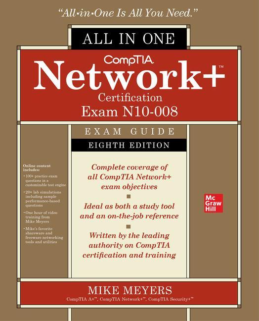 Könyv CompTIA Network+ Certification All-in-One Exam Guide, Eighth Edition (Exam N10-008) Mike Meyers