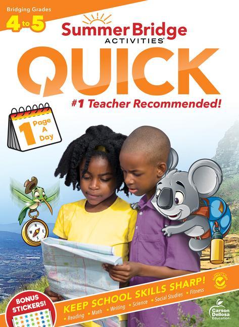 Kniha Summer Bridge Activities(r) Quick, Grades 4 - 5 Carson Dellosa Education